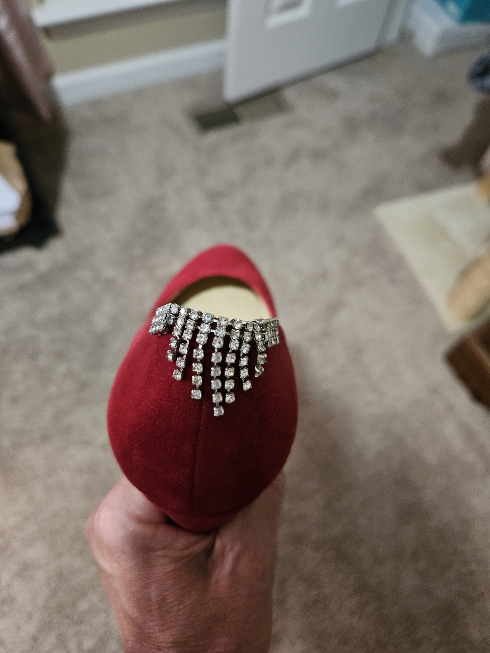Rhinestone Shoe Decoration